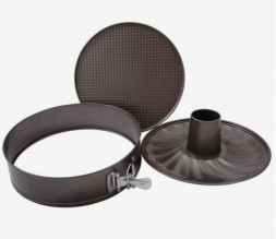 Форма для выпечки MALLONY SF-012S раскладная два в одном , размер: 24*7 см (191313)