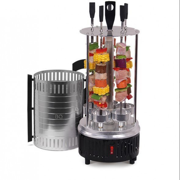 Электрошашлычница BQ BBQ1000 Black-Steel