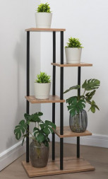 ЗМИ Подставка для цветов &quot;Шафран 15Л&quot; черный ПДЦШ15Л Ч