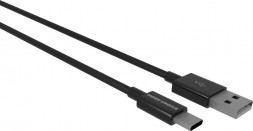 Кабель MORE CHOICE (4627151196022) K24a USB 2.1A Type-C черный - 1,0m