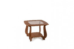 Стол журнальный БИТЕЛ СЖ-22 Шампань/Шимо Ясень темный