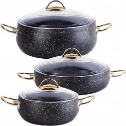 Набор посуды 3пр MAYER&amp;BOCH 40423-1 3пр 3+4,5+7 л