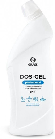 GRASS 125551 DOS-Gel Professional дезинфицирующий (флакон 750мл)