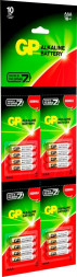 Элементы питания GP (579) 24ARHCP4m4-2CR4 зеленый, красный, черный
