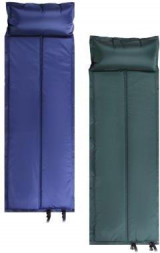 Коврик самонадувающийся с подушкой РУССО ТУРИСТО Коврик самонадувающийся с подушкой, 180х59см, полиэстер, поролон (119-043)