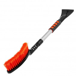 Щетка STELS Щетка-сметка для снега со скребком телескопическая 720-1005 мм 55304