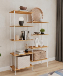 Стеллаж ЗМИ Система стеллажей 49 "НеШкаф" (системы открытого хранения) (Белый) ССТНШ49 Б