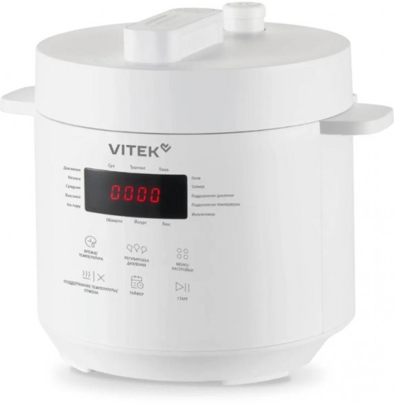 Мультиварка-скороварка VITEK VT-MC0301 3л. белый
