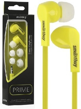 Наушники SMARTBUY (SBE-160) PRIME желтый