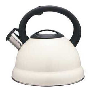 Чайник со свистком HITT H01024 Melodie Plus 2,5л со св., капсул. дно, молочный Л3867