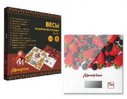 Весы кухонные МАТРЁНА MA-033 ягоды