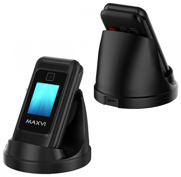 Телефон мобильный MAXVI E8 Black