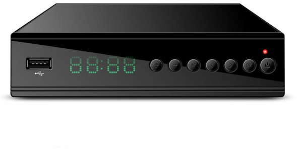 ПРИСТАВКИ DVB-T/T2/С СИГНАЛ DOLBY DIGITAL DVB-T2/C HD HD-350 металл, дисплей