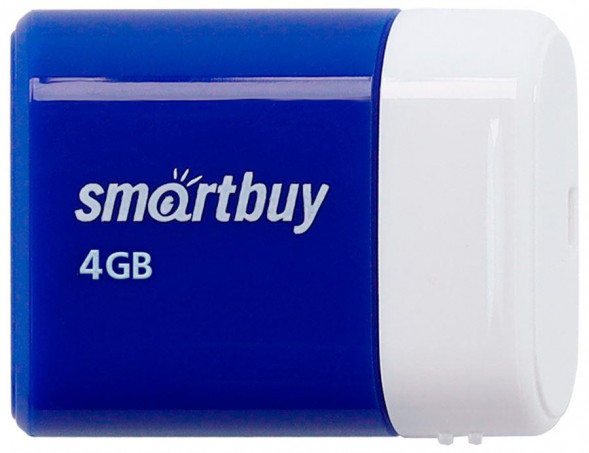 Флэш-напокитель SMARTBUY (SB4GBLara-B) UFD 2.0 004GB LARA Blue