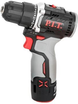 Дрель-шуруповёрт P.I.T. Дрель аккум. бесщёточная PBM12K-10B/1 X-DRIVER (12В, 35Нм, 10 мм, 2ск, 1 акб 2,0Ач, ЗУ, кор.) P.I.T. Дрель аккум. бесщёточная PBM12K-10B/1 X-DRIVER (12В, 35Нм, 10 мм, 2ск, 1 акб 2,0Ач, ЗУ, кор.)