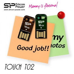 USB флеш SILICON POWER 8GB TOUCH T02 оранжевый (5)