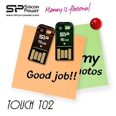 USB флеш SILICON POWER 8GB TOUCH T02 оранжевый (5)