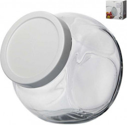 Банка стекл. 43894 (1,7л) без деколи в упак. 1/6шт. PASABAHCE 43894B