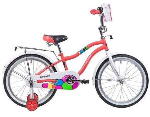 Велосипед NOVATRACK 205CANDY.CRL23 коралловый 163074