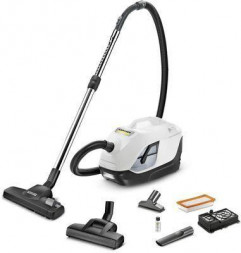 Пылесос KARCHER DS 6 Plus, 650Вт, белый/черный [1.195-252.0]