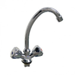 Смеситель для кухни САТУРН 39012 Смеситель кухонный м.к. (2 шт. в коробке)