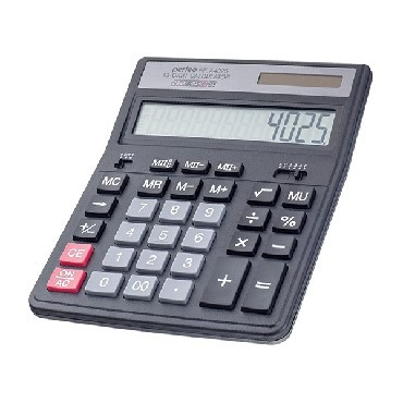 Калькулятор PERFEO (PF-A4025) бухгалтерский, 12-разр. черный