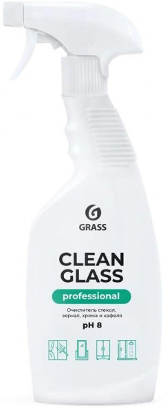 Моющее средство GRASS 125552 Clean Glass Professional для стекол и зеркал (флакон 600мл) GRASS 125552 Clean Glass Professional для стекол и зеркал (флакон 600мл)
