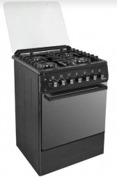 Газоэлектрическая плита IDEAL L 250 черный чуг.