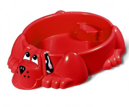 Песочница SHEFFILTON KIDS Собачка 373 красный