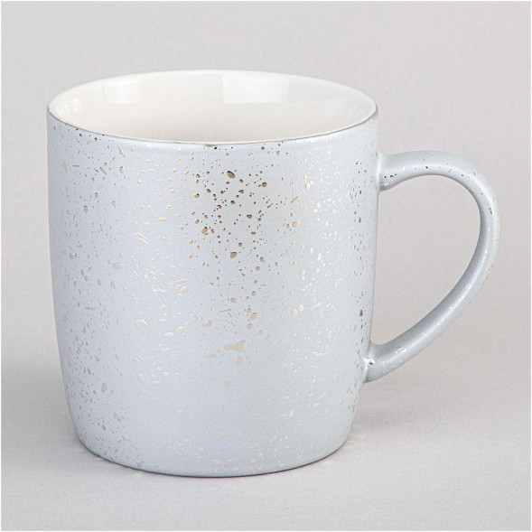 Кружка LEFARD КРУЖКА 340МЛ SHINE СЕРЕБРО МАЛ УП=12ШТ 97-755