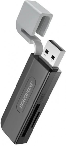 USB-хаб BOROFONE (6941991112386) DH9 Black