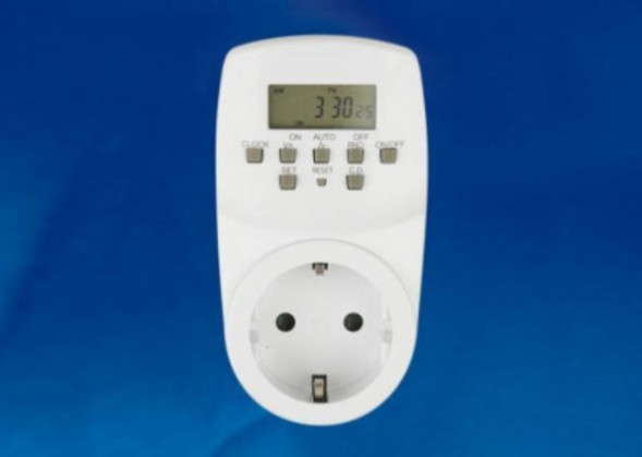 Таймер электронный с розеткой UNIEL (UL-00003766) UST-E20 WHITE