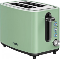 Тостер BBK TR85 серо-зеленый