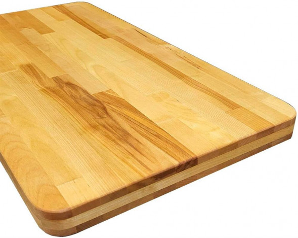кухонные принадлежности РОССИЯ 130104m Доска разделочная 30х30х3 см, массив бер зы, покрыта маслом
