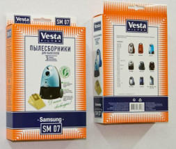 Пылесборники VESTA FILTER SM-07 комл. 5шт.