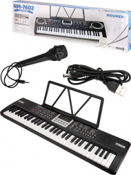Игрушка NO NAME Музыкальная игрушка Синтезатор USB в комплекте (3*AA не входят ) (Арт. 2296846)