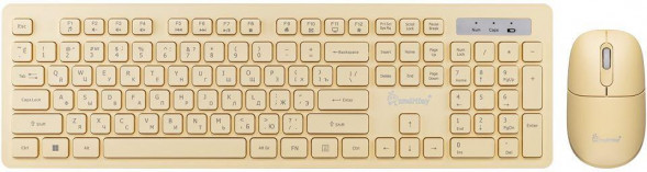 Клавиатура+мышь SMARTBUY (SBC105AGY) 105AG желтый