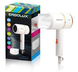 Фен ERGOLUX ELX-HD11-C01 белый/золото