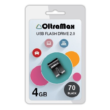 USB флэш-накопитель OLTRAMAX OM-4GB-70-черный