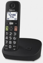 Телефон цифровой PANASONIC KX-TGU110RUB Black