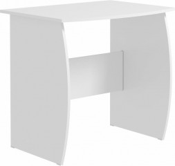 Компьютерный стол BONMEBEL КС-800 (полка под клавиатуру заказывается отдельно) белый (1 кор.)