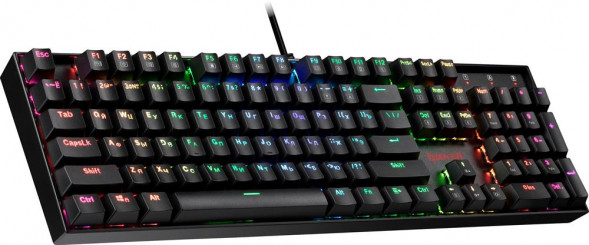 Клавиатура REDRAGON (72078) Mitra RU,RGB, черный