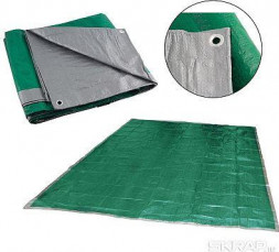 Тент хозяйственный ECOS Тент хозяйственный универсальный T-5*5 размер: 5*5 м, плотность: 60г/м2 999169