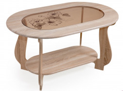 Стол журнальный БИТЕЛ СЖ-21 Дуб Сонома Р-2