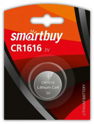 Элементы питания SMARTBUY (SBBL-1616-1B)CR1616/1B