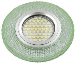 ЭЛЕКТРИКА FAMETTO DLS-L142 GU5.3 GLASSY/GREEN