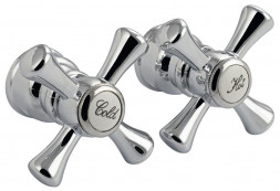 Маховик для смесителя САНАКС 0500 Маховик для смесителя универсальный на ШЛИЦАХ, крестовая ручка