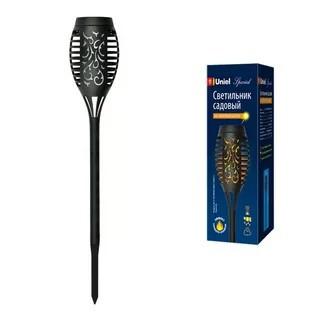 Садовый светильник на солнечной батарее UNIEL (UL-00006559) USL-S-184/PM495 SMALL TORCH-1 Садовый светильник на солнечной батарее