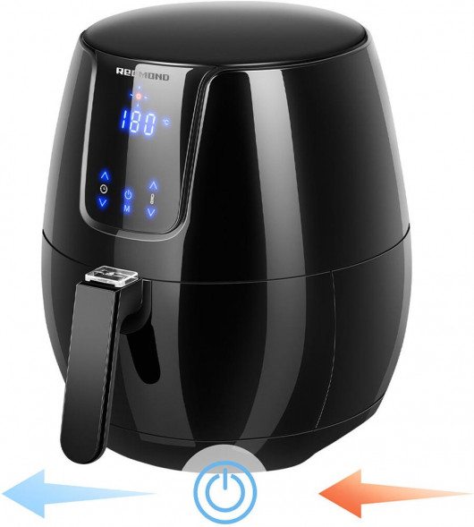 REDMOND Аэрогриль AG-1902, черный