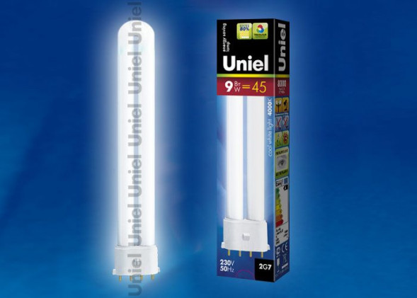 ЭЛЕКТРИКА UNIEL (06000) ESL-PL-9/4000/2G7 картон